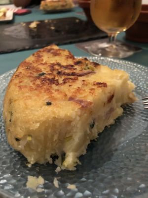 Tortilla at Santa y Pura in Madrid