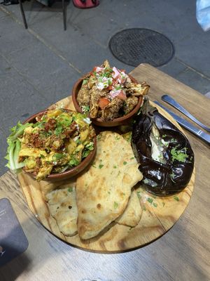 Entrante especial at Santa y Pura in Madrid