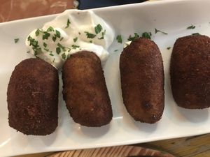 Croquetas at Santa y Pura in Madrid