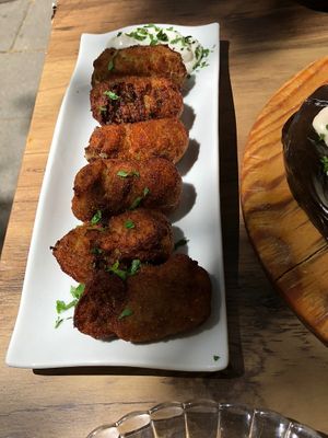 Croquetas  at Santa y Pura in Madrid