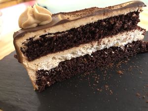 Torta at Santa y Pura in Madrid