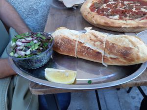 Bocata de calamares at Santa y Pura in Madrid