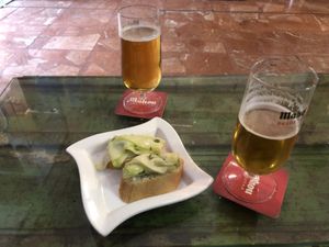 Perfect for tapas & cervezas! at Santa y Pura in Madrid