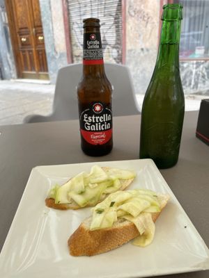 Free tapa  at Santa y Pura in Madrid