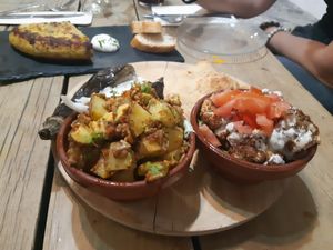 Special starter at Santa y Pura in Madrid