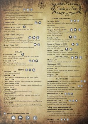   at Santa y Pura in Madrid