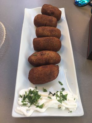 Croquettes   at Santa y Pura in Madrid