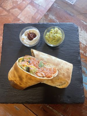 Burrito  at Santa y Pura in Madrid