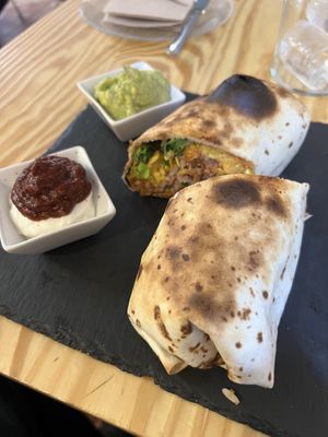 Burrito  at Santa y Pura in Madrid