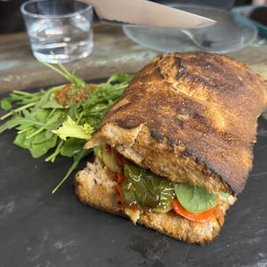 sandwich  at Santa y Pura in Madrid