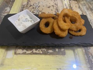 Calamares   at Santa y Pura in Madrid