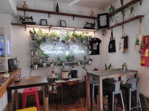 Interior at Santa y Pura in Madrid