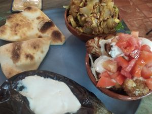 Entrante especial at Santa y Pura in Madrid