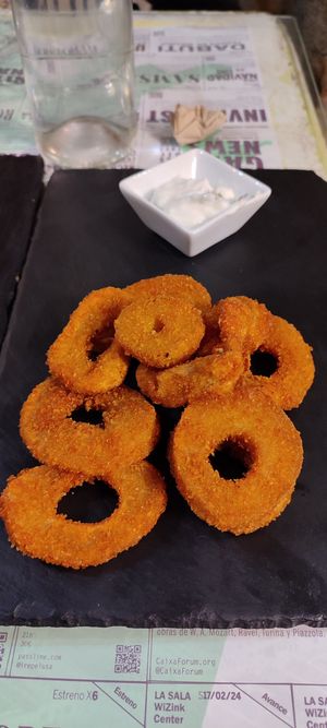 calamares at Santa y Pura in Madrid