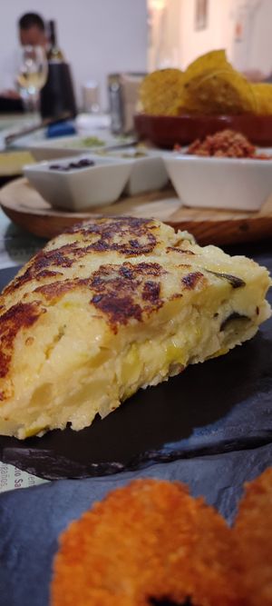 tortilla at Santa y Pura in Madrid