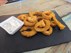 Calamares at Santa y Pura in Madrid