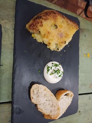 Spanish omelette, Santa y Pura, 7 November 2024 at Santa y Pura in Madrid