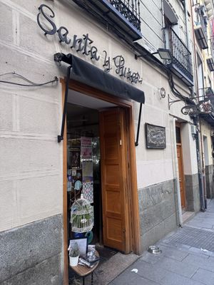 Outside   at Santa y Pura in Madrid