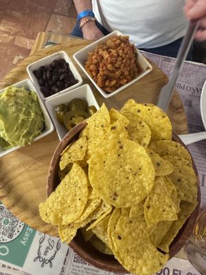 Nachos   at Santa y Pura in Madrid