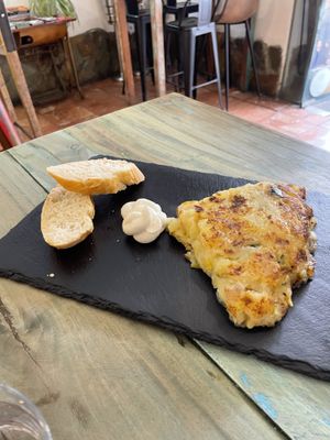 Tortilla   at Santa y Pura in Madrid