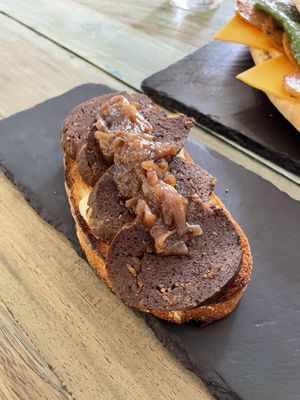 Burgalesa tostada   at Santa y Pura in Madrid