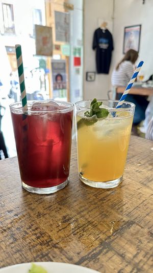 Tinto and Lemonade   at Santa y Pura in Madrid