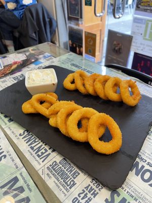 Calamari's  at Santa y Pura in Madrid