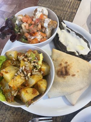 Mixed shared starter    at Santa y Pura in Madrid