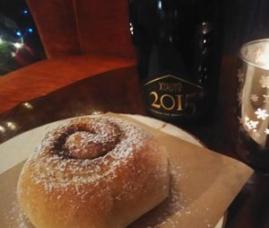 Cinnamon roll at Brick Lane in Vicenza