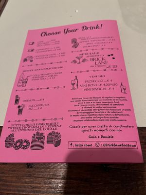   at Brick Lane in Vicenza