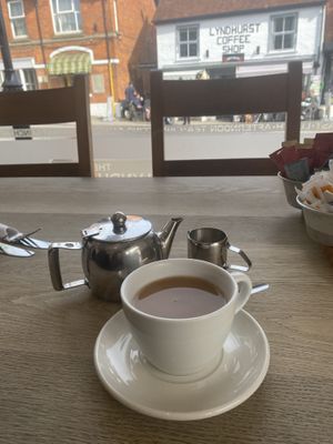   at The Lyndhurst Tea House in Lyndhurst