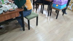 interior of location - seating #Veganuary at Nanulteo - 나눌터 in Suncheon