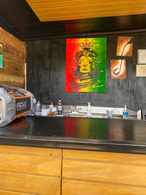 Shop front at Eyeza Vegan in St Thomas