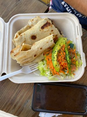 Philly mushroom cheesesteak  at Eyeza Vegan in St Thomas