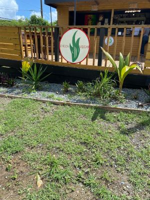 Storefront at Eyeza Vegan in St Thomas