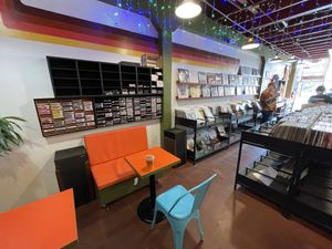   at Cosmic Vinyl in Los Angeles