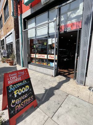   at Cosmic Vinyl in Los Angeles