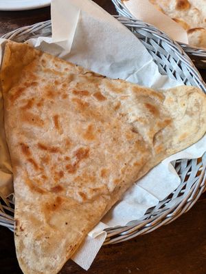 Paratha at Chaula's Indian Restaurant in Lewes