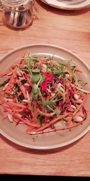 Thai salad at Harp & Crown in Corsham