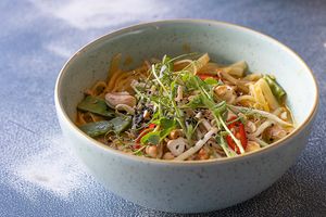 Laksa at Harp & Crown in Corsham