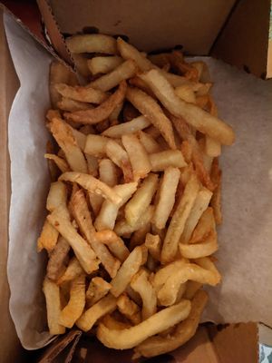 chips... really good! at Harp & Crown in Corsham