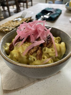 Mac n cheese  at Harp & Crown in Corsham