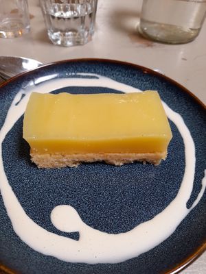 Lemon curt slice at Harp & Crown in Corsham