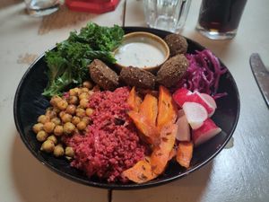 Winter Moroccan Bowl (December 2023) at Harp & Crown in Corsham