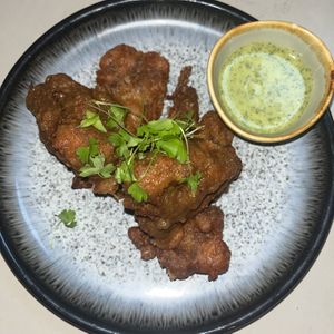 Jerk seitan wings  at Harp & Crown in Corsham