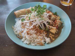 Thai Green Curry at Harp & Crown in Corsham