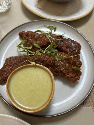 Jerk wings  at Harp & Crown in Corsham