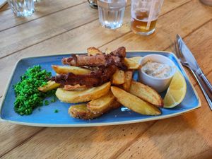Fish & Chips at Harp & Crown in Corsham