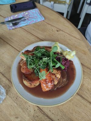 #Veganuary at Harp & Crown in Corsham