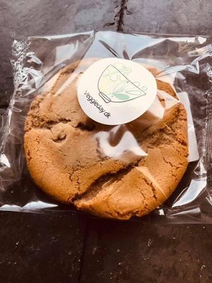 Vegan cookie  at Veggieday.dk in Dragoer